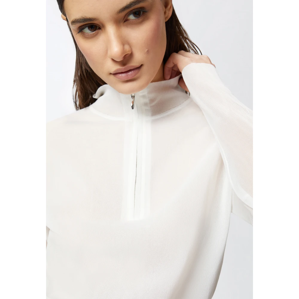 pinko Technische Breigoed Collectie White Dames