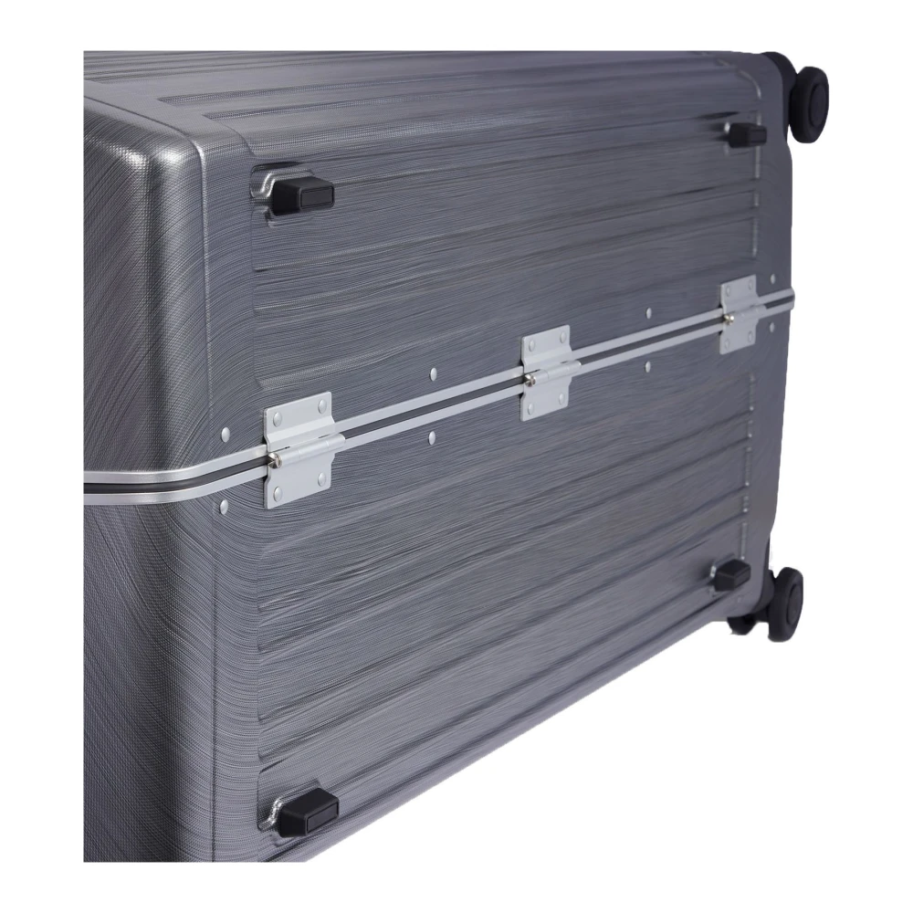 Piquadro Elegante Koffer met TSA-slot Gray Heren