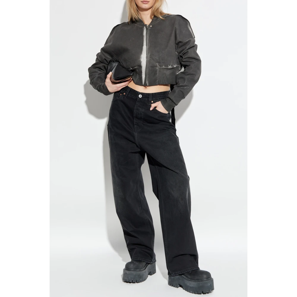 Vetements Jeans met logo Black Dames