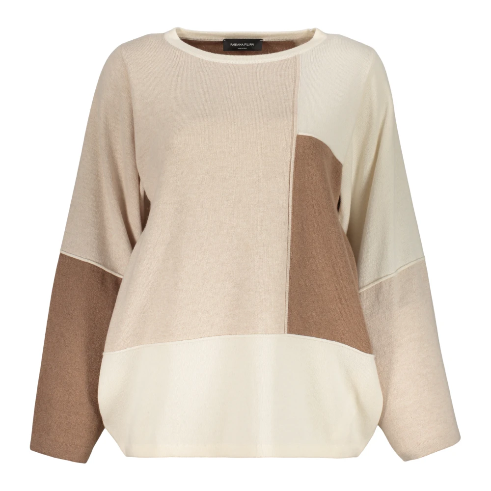 Knitwear > Round-neck Knitwear - - Fabiana Filippi - Modalova