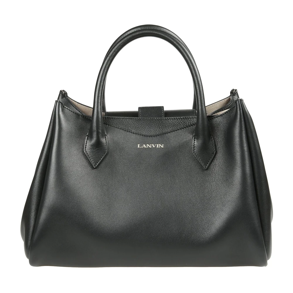 Lanvin Octave PM Tas met Handvatten Black Dames