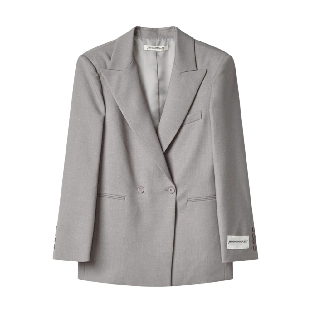 Hinnominate Grijze Stijlvolle Jassen Gray Dames