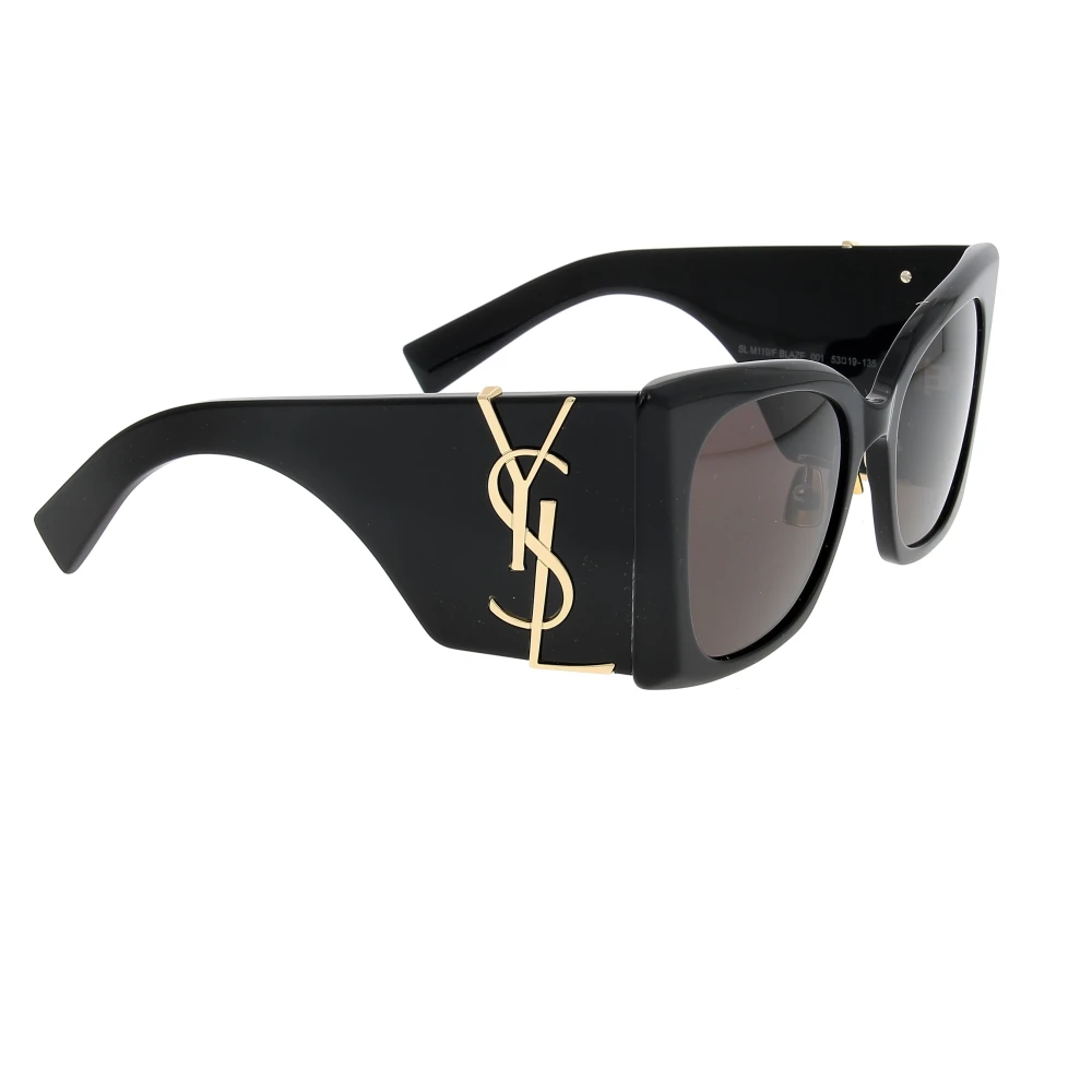 Saint Laurent Designer Solglasögon 53mm Linsbredd Black, Dam