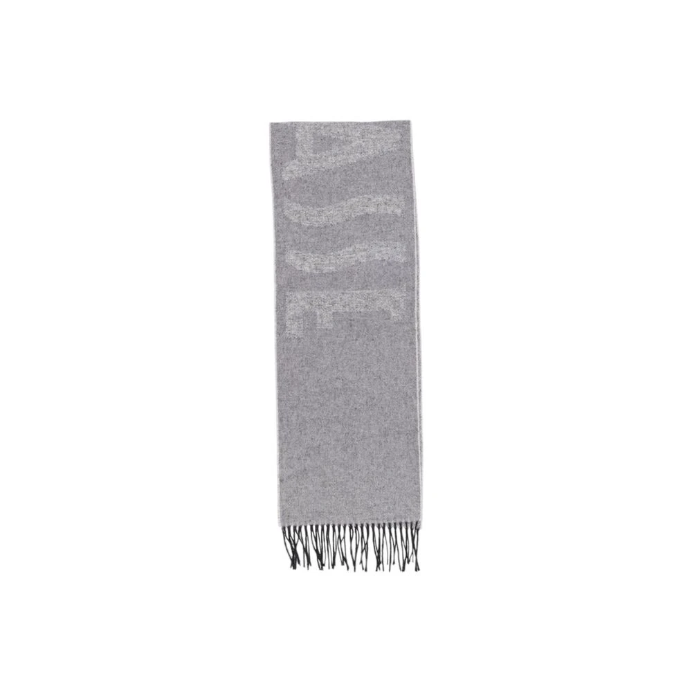 Alviero Martini 1a Classe Grijze Katoenen Sjaal Herfst Winter Collectie Gray Dames