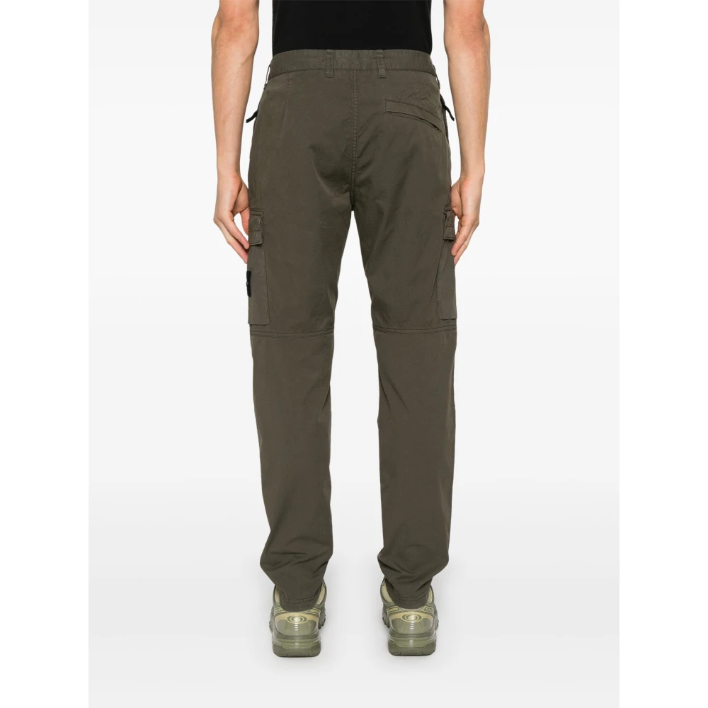 Stone Island Groene Cargo Broek met Ritszakken Green Heren