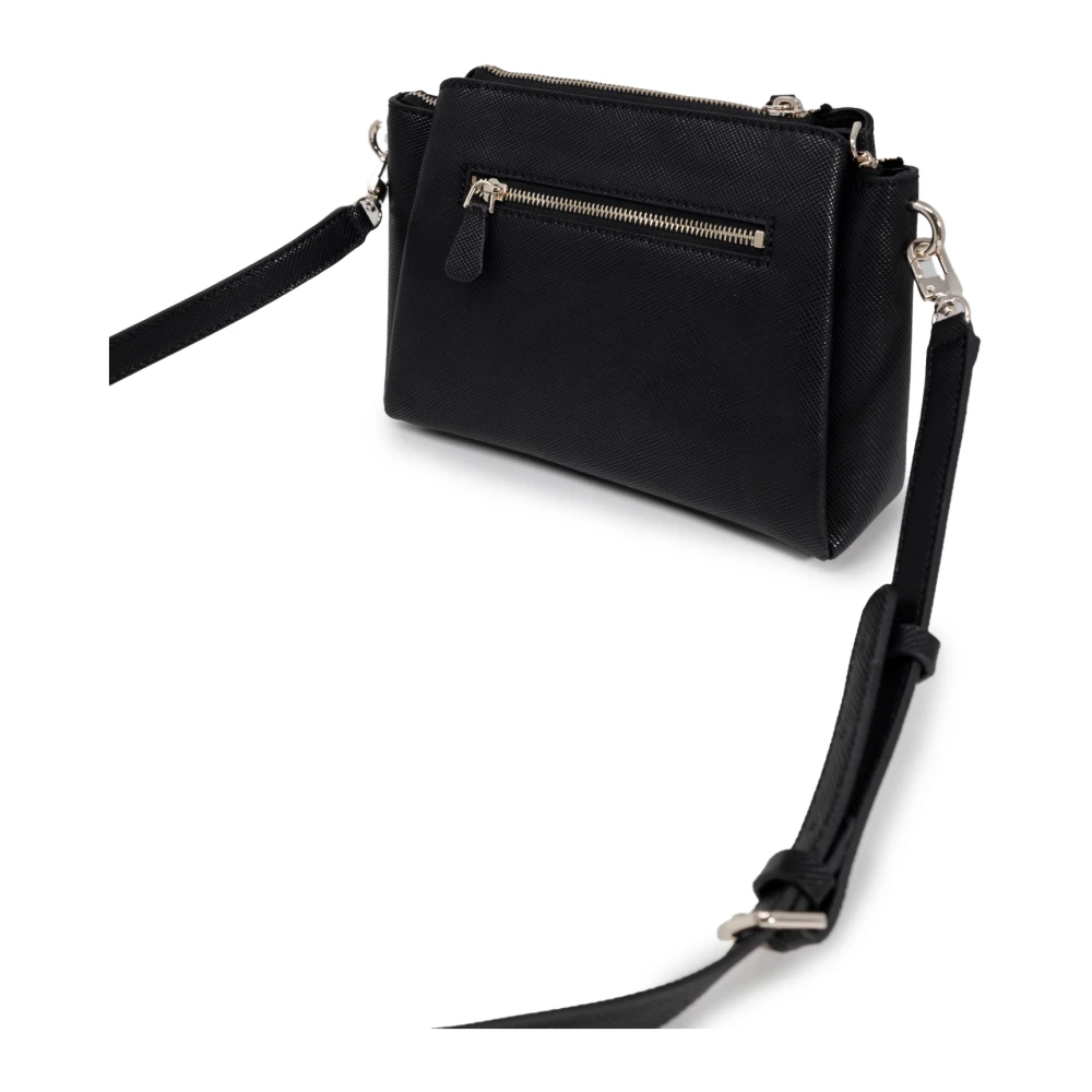 Guess Noelle Crossbody Tas Herfst Winter Collectie Black Dames
