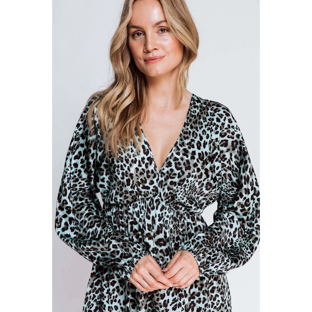 Zhrill Shirt dress Badoi Green Dames