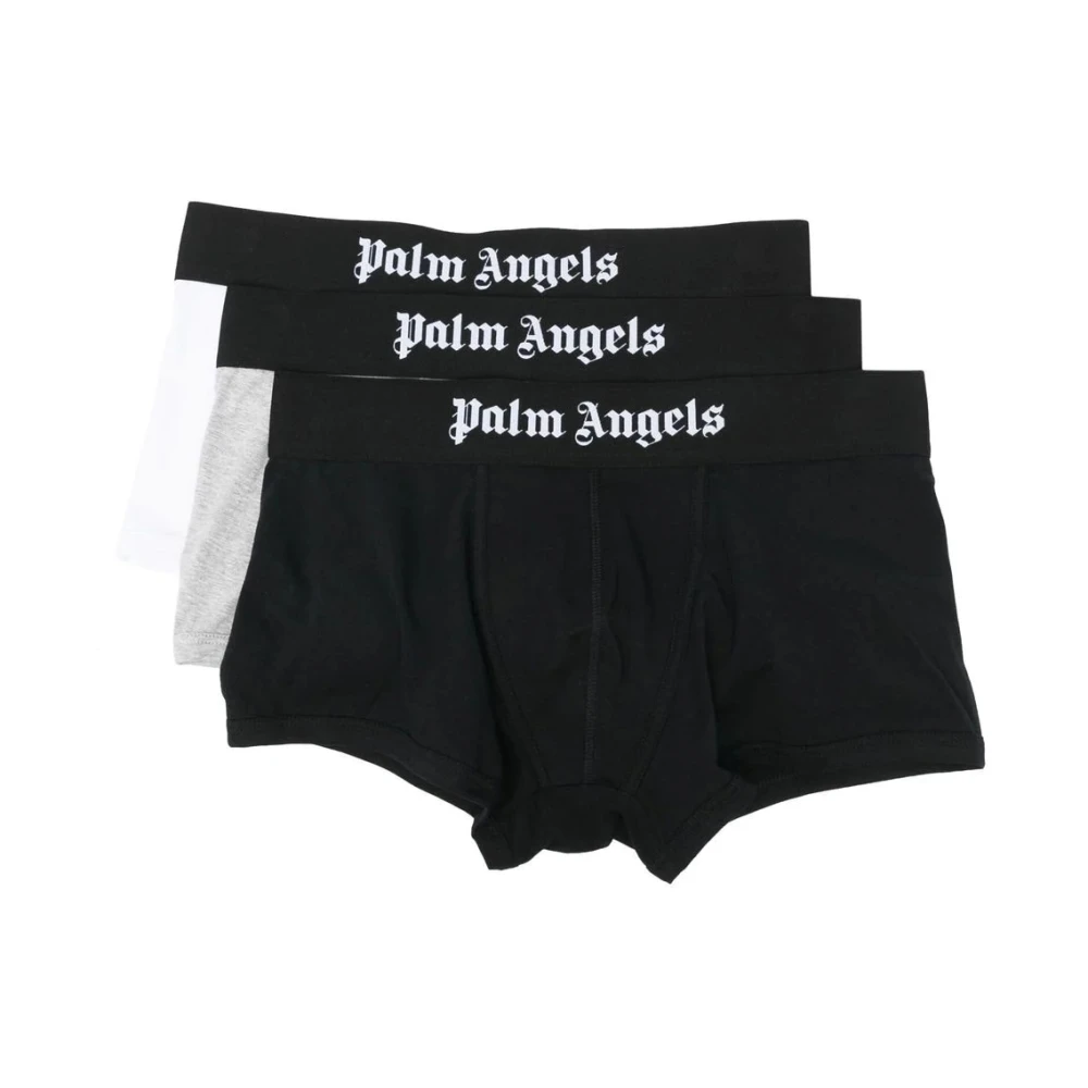 Palm Angels Heren Boxers Set Zwart Grijs Wit Multicolor Heren