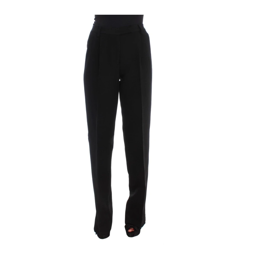 Ermanno Scervino Women's Black Wide Leg Jeans