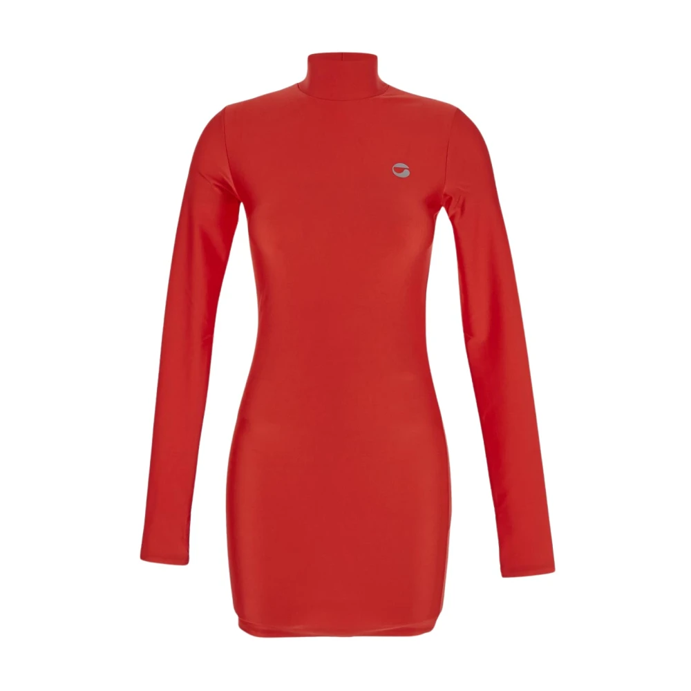 Coperni Aansluitende Minijurk van Polyamide Red Dames