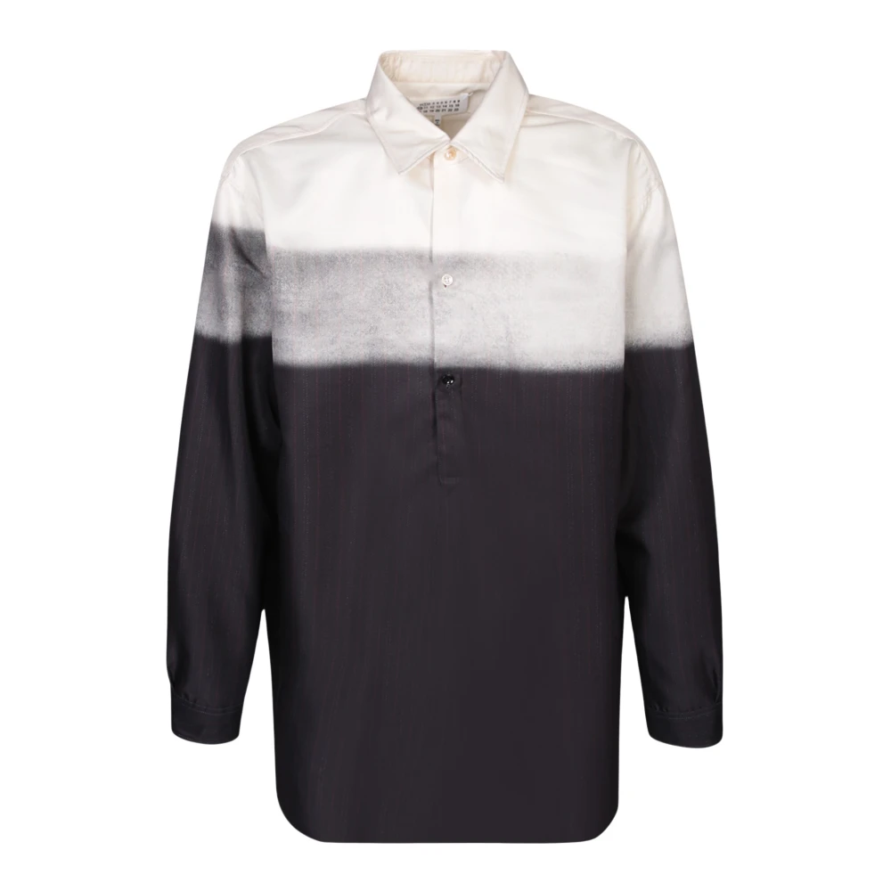 Maison Margiela Herren Multicolor Trompe L'oeil Twill Shirt