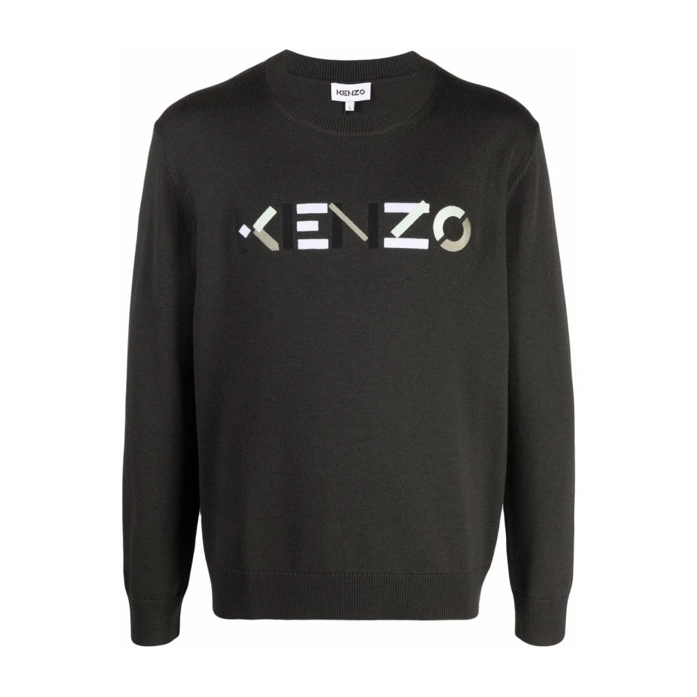 Kenzo Stijlvolle Sweaters Gray Heren