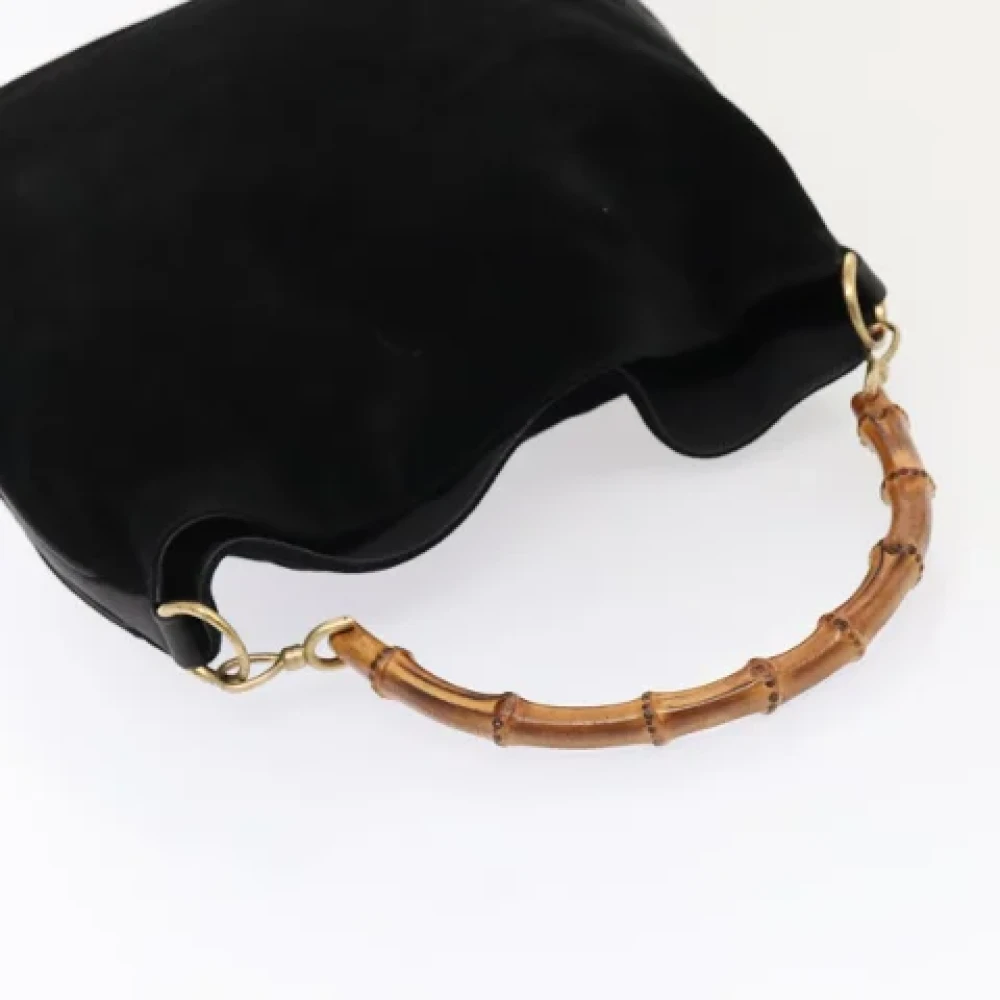 Gucci Vintage Pre-owned Suede gucci-bags Black Dames