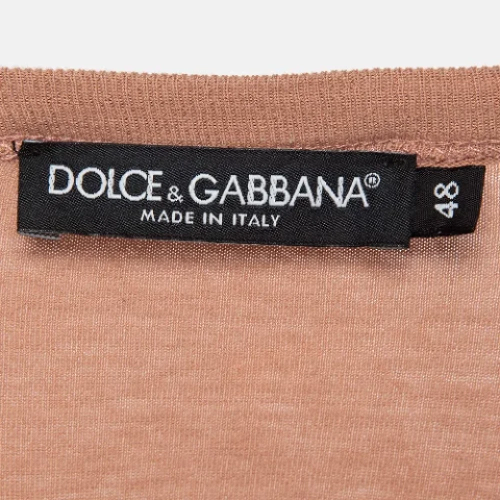 Dolce & Gabbana Pre-owned Fabric tops Orange Dames