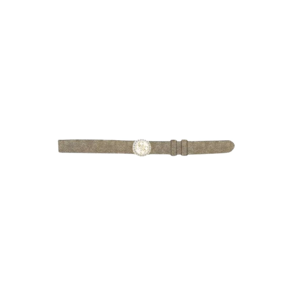 Guess Damesriem met 4G gesp logo Beige Dames