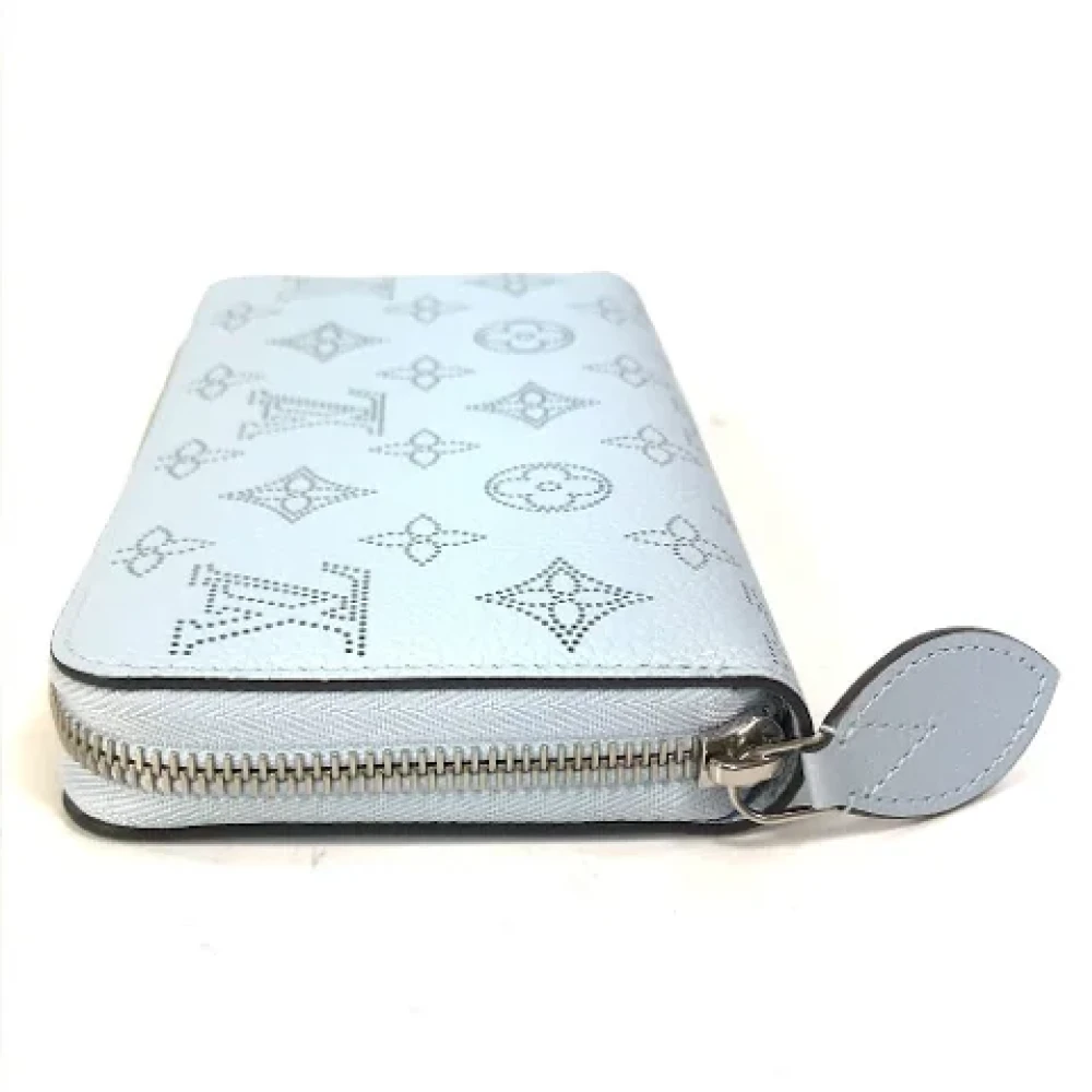 Louis Vuitton Vintage Pre-owned Fabric wallets Blue Dames