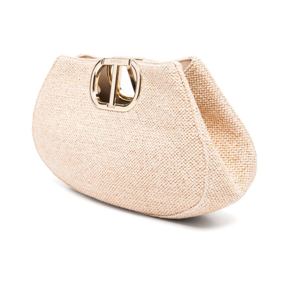 Twinset Beige Tassen met Afneembare Band Beige Dames