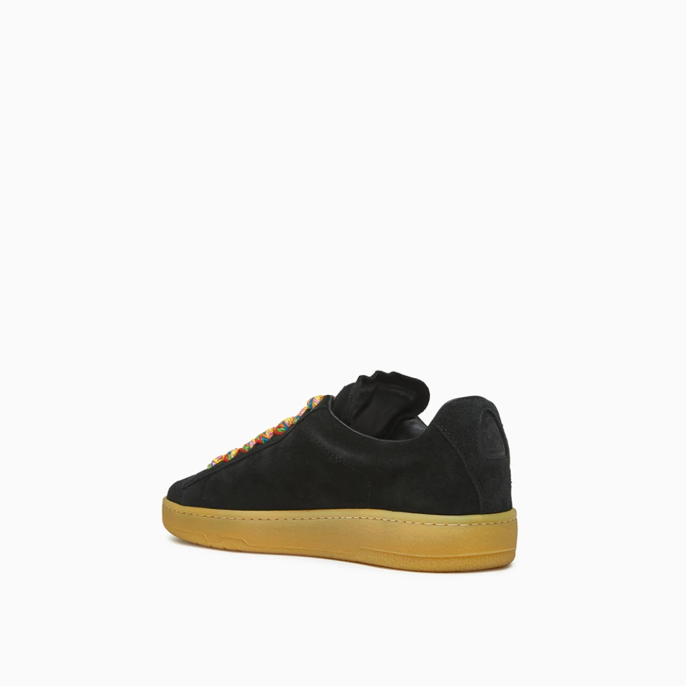 Lanvin Lite Curb Lage Sneakers Black Heren