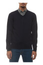 pull-v-en-laine-uni