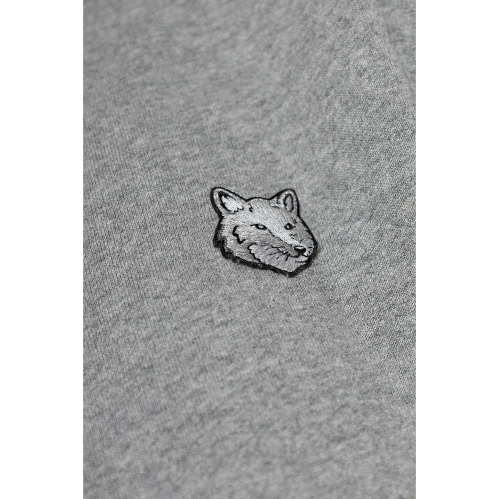 Maison Kitsuné Hoodie Gray Dames