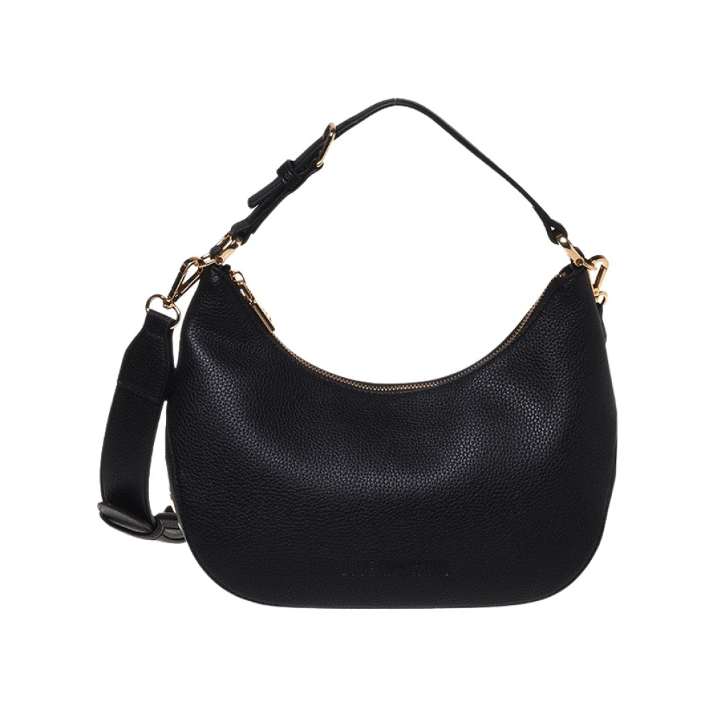 Love Moschino , Shoulder Bags, Female, Black, One Size, Compact Shoulder Bag
