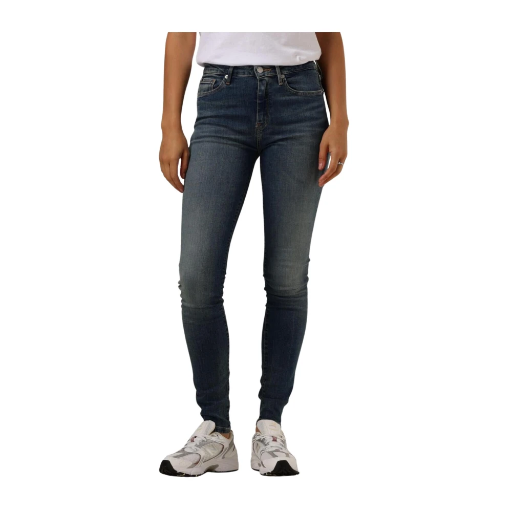 Tommy Hilfiger Como Skinny Jeans voor Stijlvol Comfort Blue Dames
