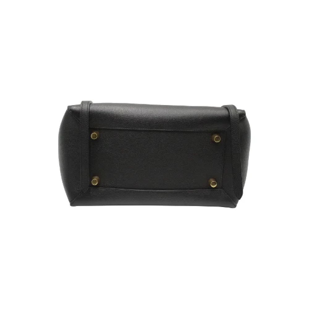 Celine Vintage Pre-owned Leather celine-bags Black Dames