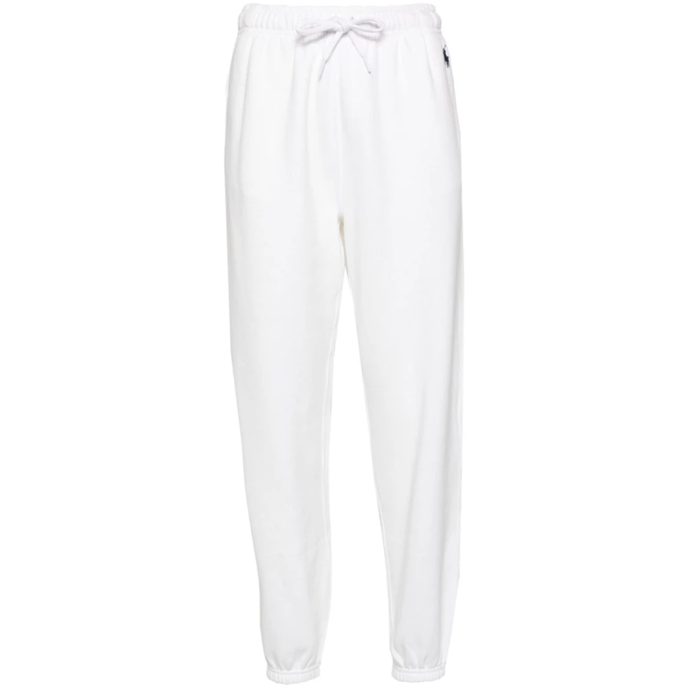Polo Ralph Lauren Women's White Sweatpants, L, Joggers