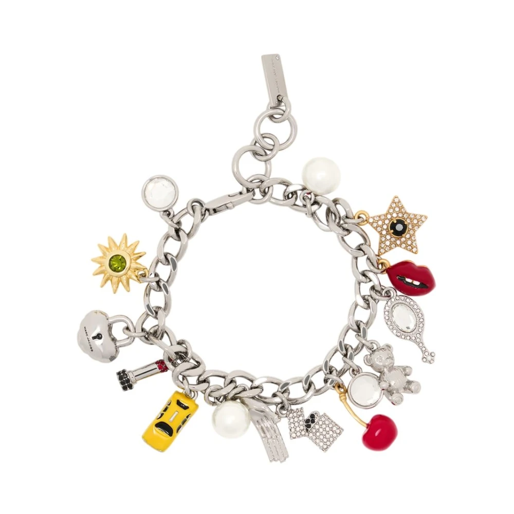Marc Jacobs Women's Multicolor Bracelets, One Size, Trinket Charm Bracelet