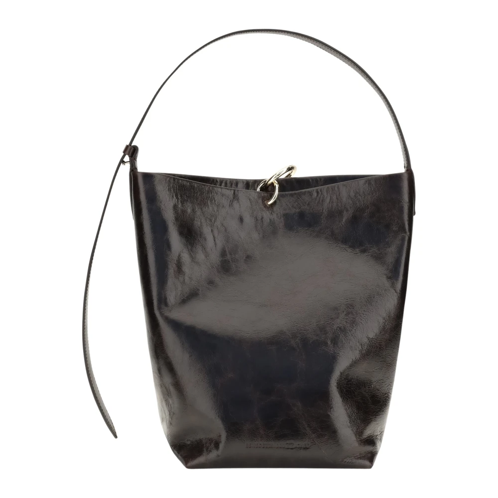 Benedetta Bruzziches Black Calf Leather Bos Taurus Backet Bag - Image 2
