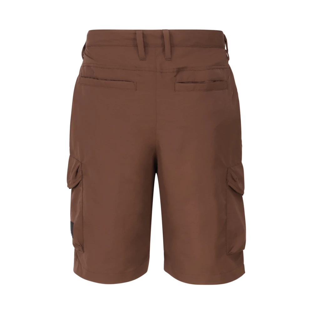Jack Wolfskin Technische Bruine Shorts met Zakken Brown Heren
