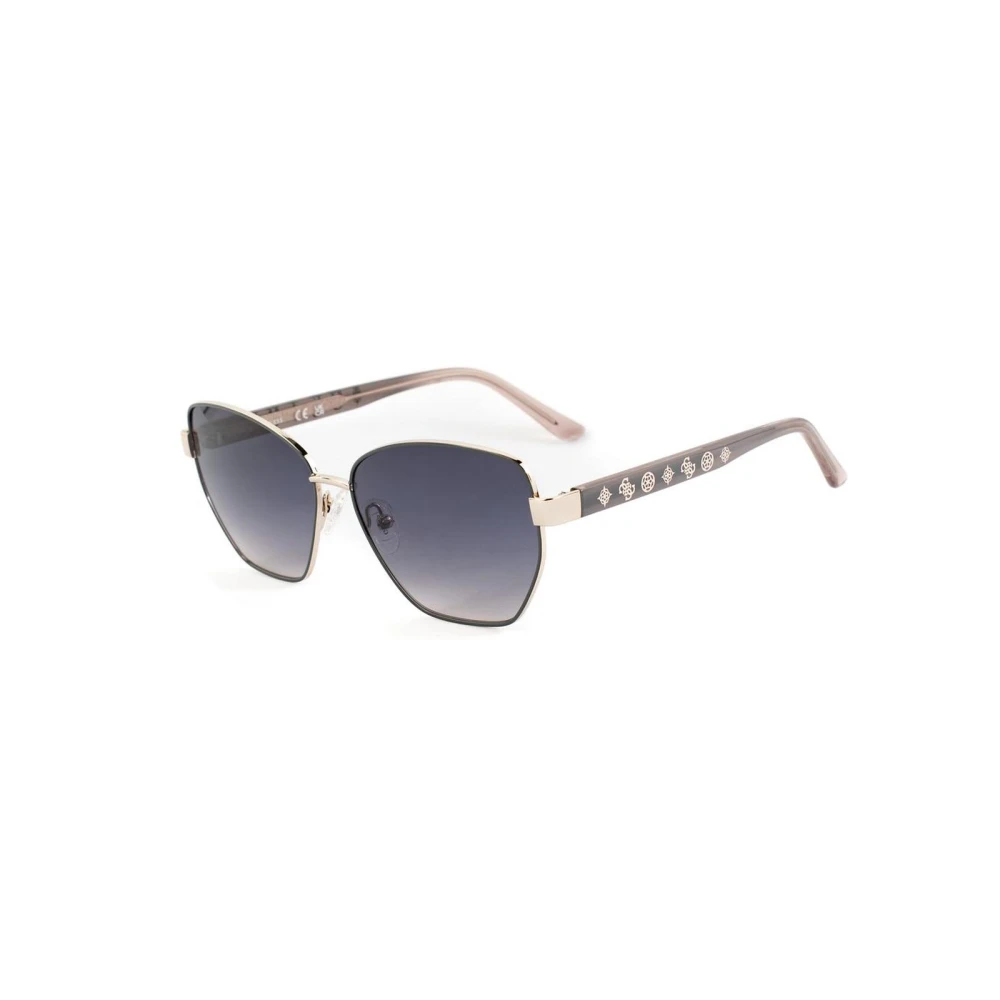 Guess Vrouw Grijs Metal Frame Aviator Zonnebril