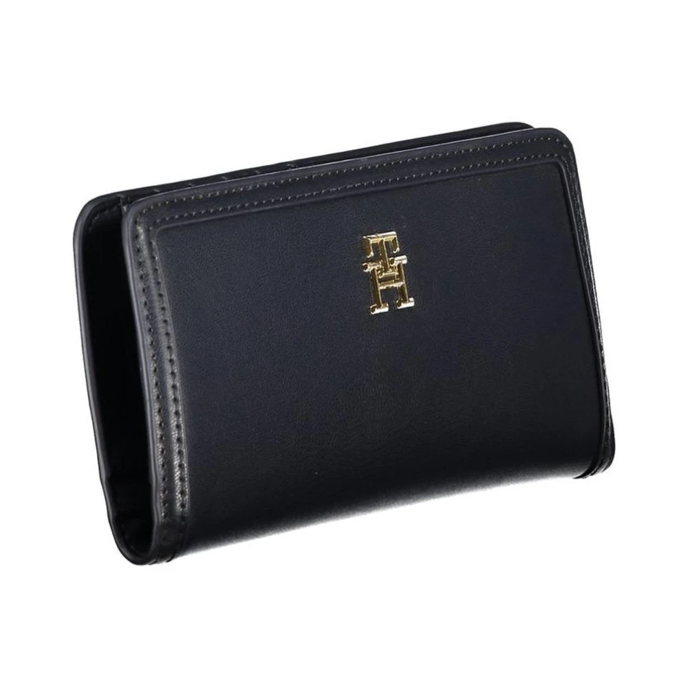 Tommy Hilfiger Blauwe ZipAround Portemonnee met Meerdere Compartimenten Blue Dames