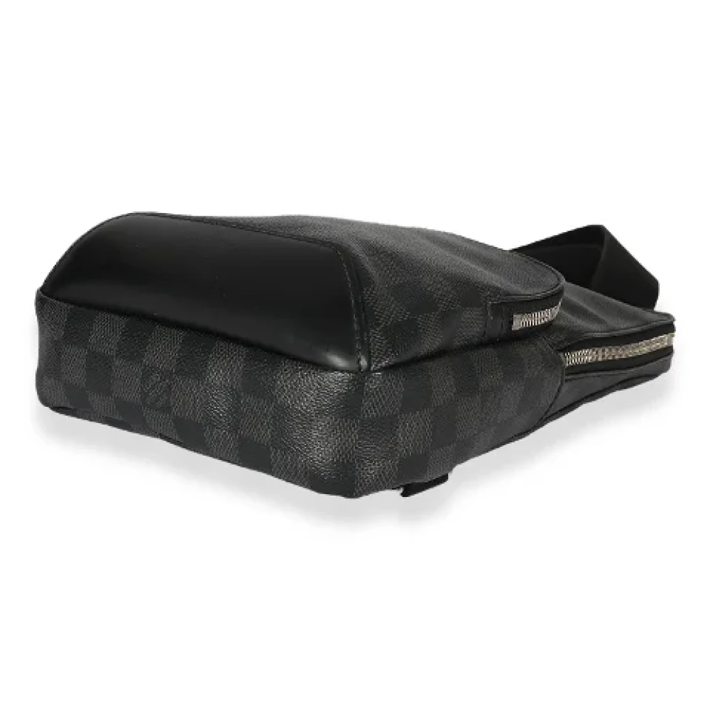 Louis Vuitton Vintage Pre-owned Fabric crossbody-bags Black Dames