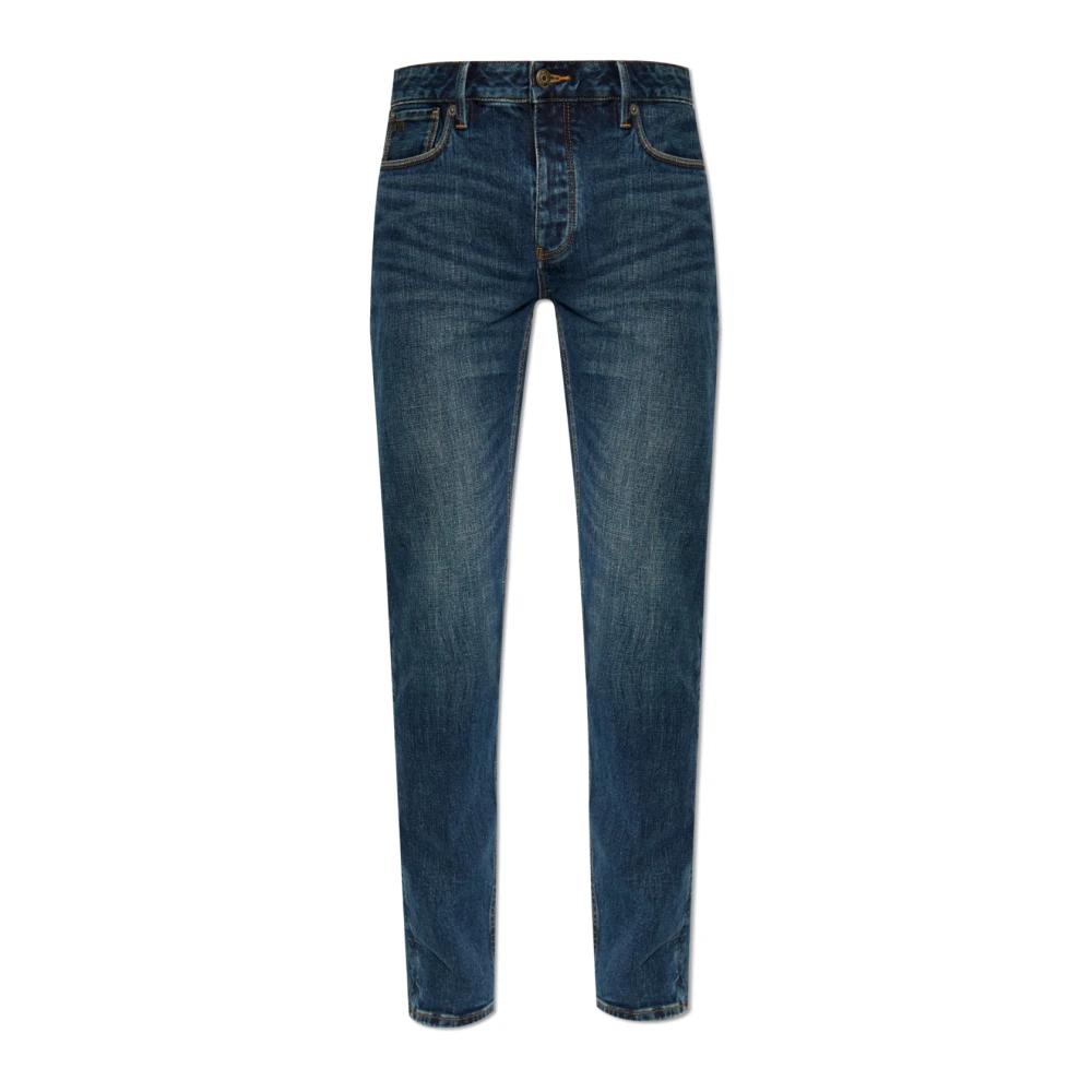 Emporio Armani Men's Blue J75 Slim Fit Jeans