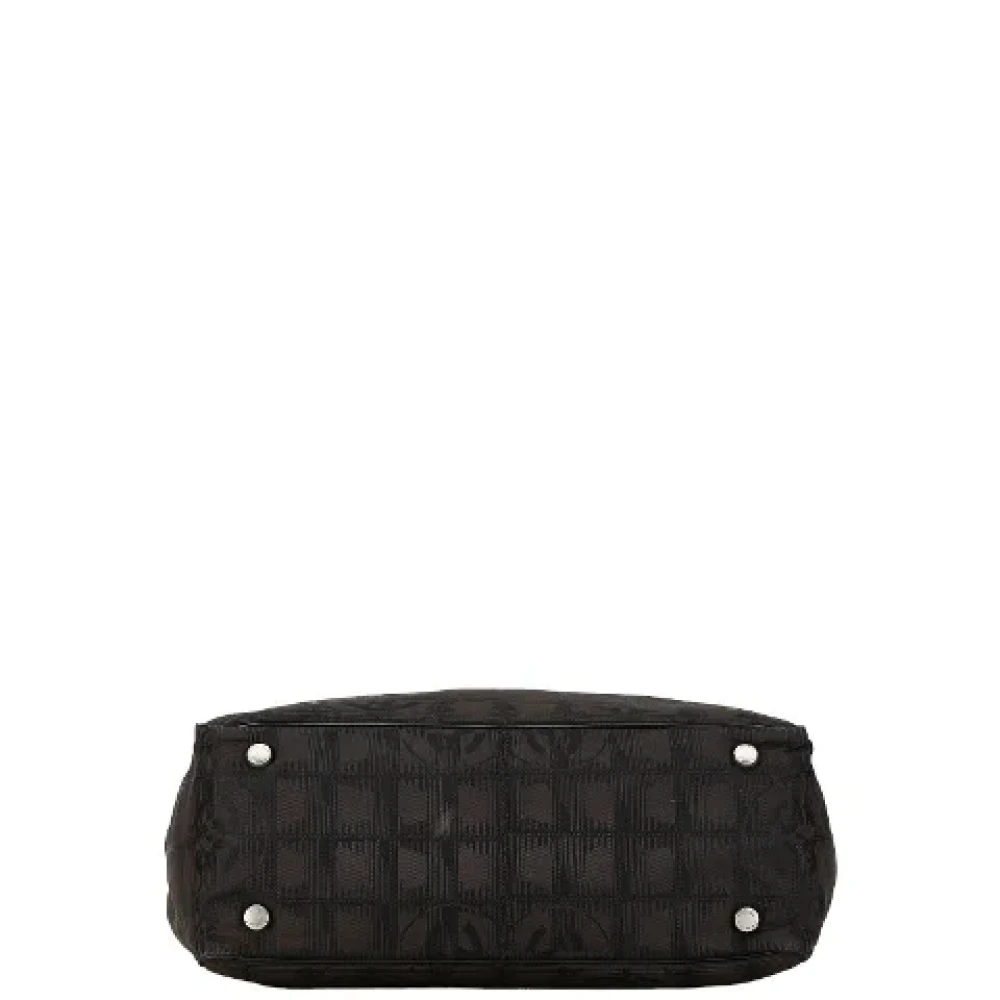 Chanel Vintage Pre-owned Canvas chanel-bags Brown Dames
