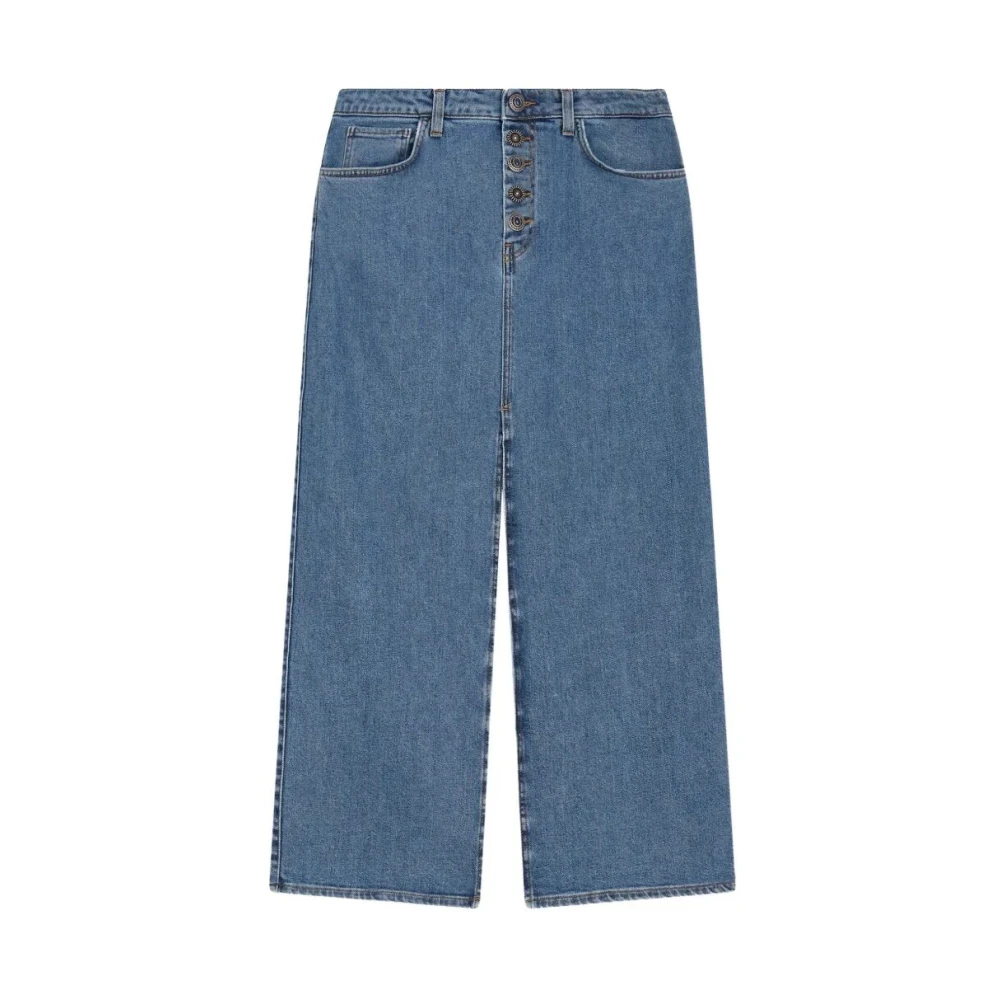 Dondup Mujer Azul - Vaqueros Rectos - Jeans - W27 - Vaqueros Rectos