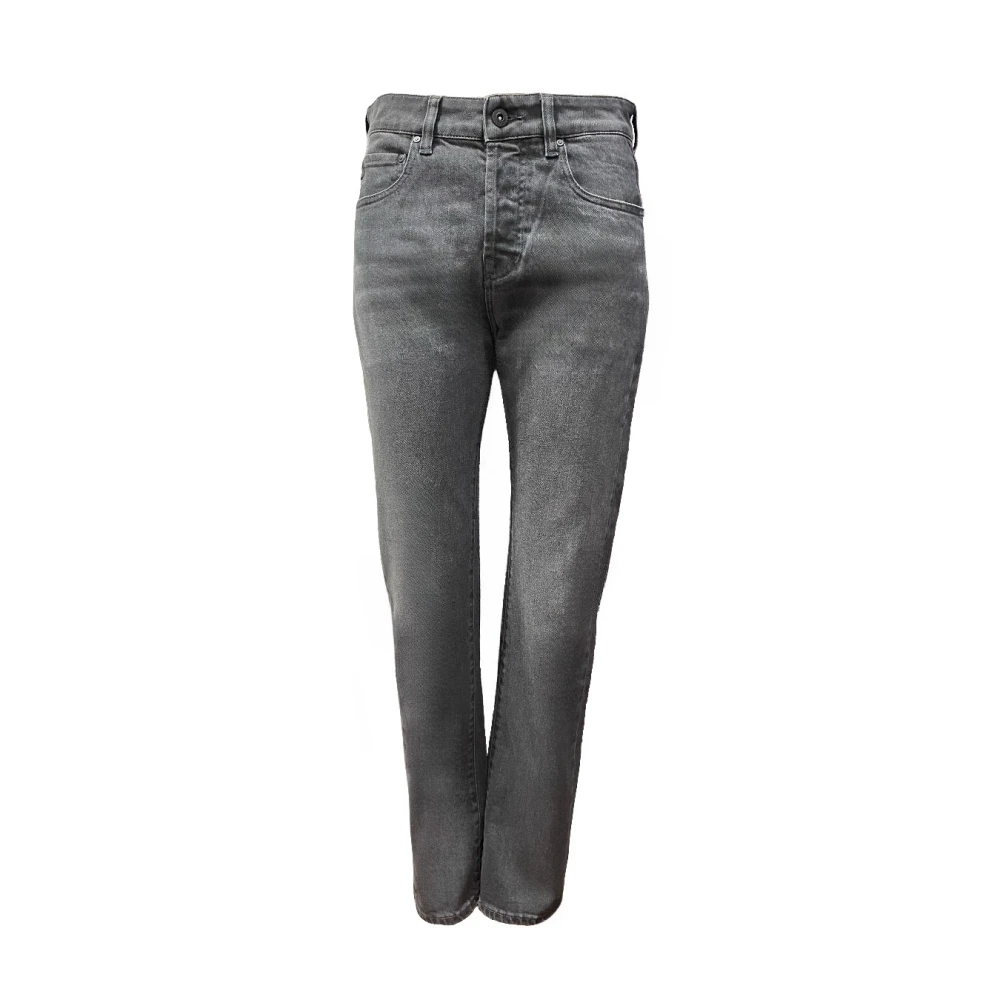 Ag Jeans Women's Gray Slim Fit Jeans, W31, American Mid-Rise Slim