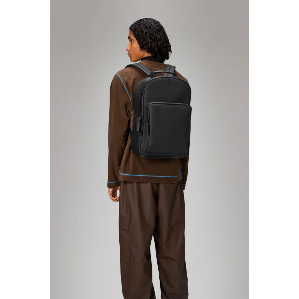 Rains Grote Daypack Rugzak Black Unisex