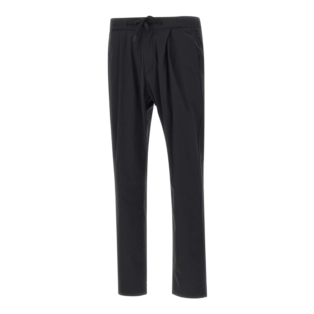 Herno Mannelijk Zwart Broeken Heren, Xl, Nylon, Nylon Maestro Broeken