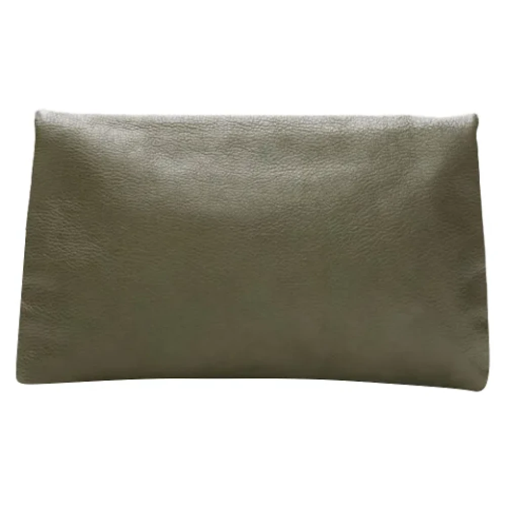 Balenciaga Vintage Pre-owned Leather balenciaga-bags Green Dames