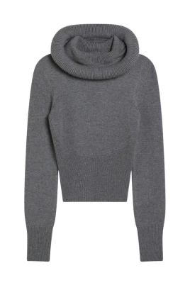 Skulptural Huva Pullover