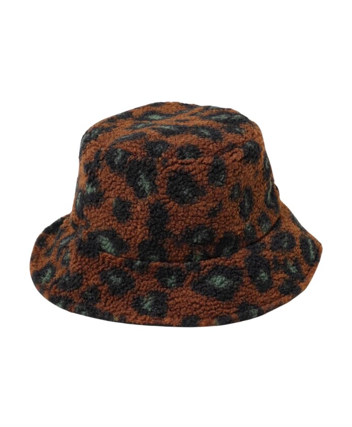 leopard-print-sherpa-bucket-hat
