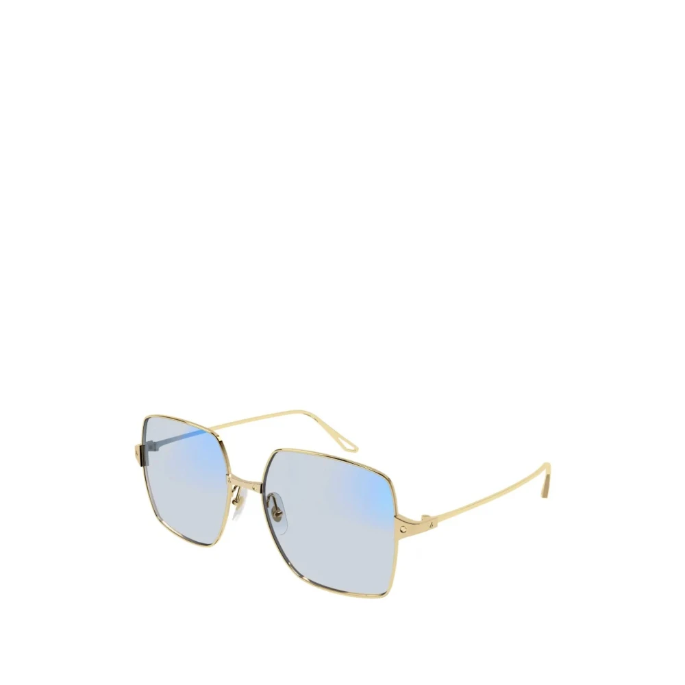 Cartier Women's Yellow Sunglasses, 57 Mm, Santos Sunglasses