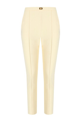 pantalon-jaune-avec-logo