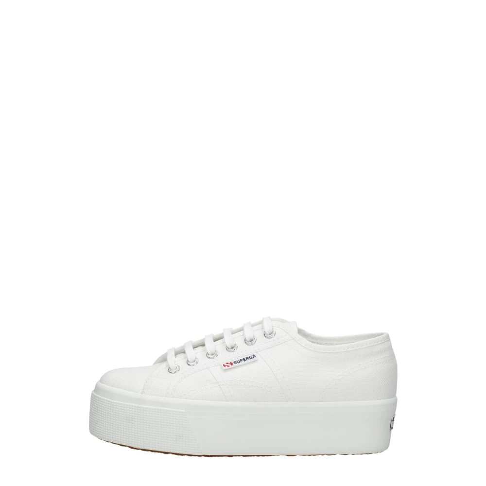 Superga Damen Weiß Schuhe, 41 Eugröße:
