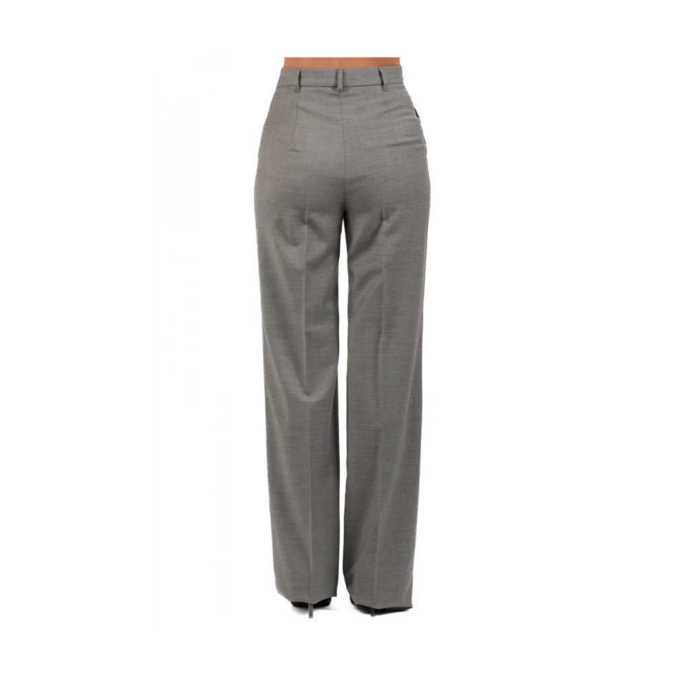 Max Mara Damesbroek Stijlvol Zwart Gray Dames
