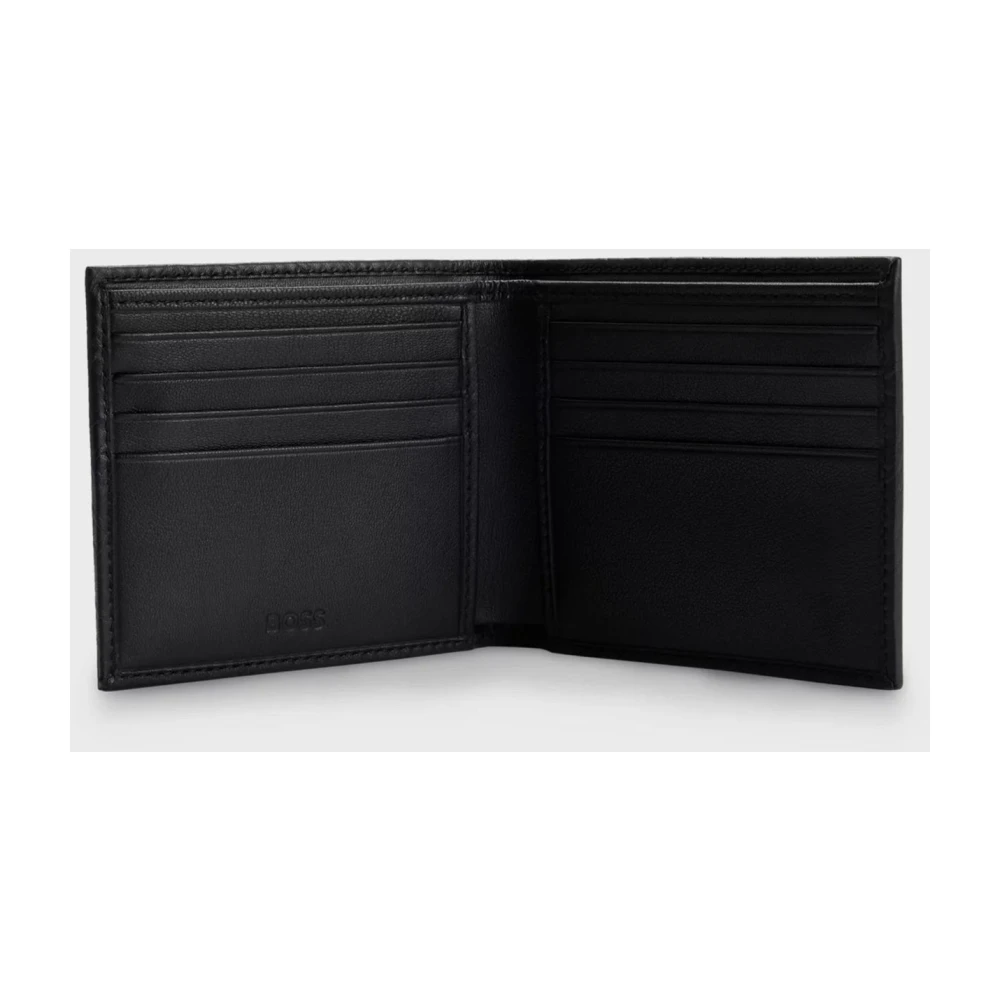 Hugo Boss Herenzakportemonnee en Kaarthouder Set Black Heren