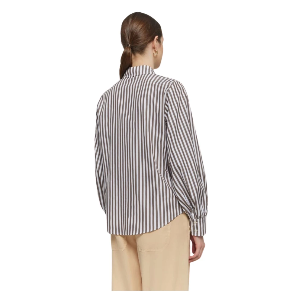 Iblues Katoenen Popeline Overhemd Multicolor Dames