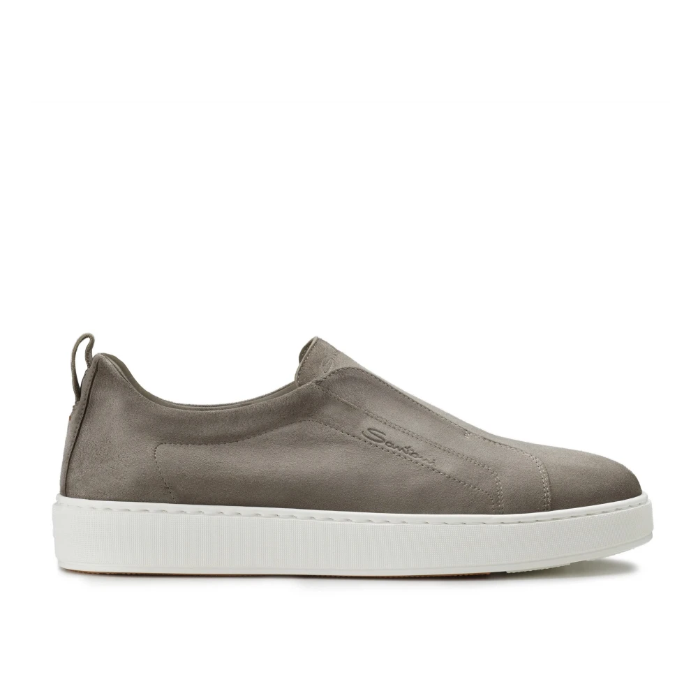 Santoni Instapper Sneaker Heren Schoenen Grijs